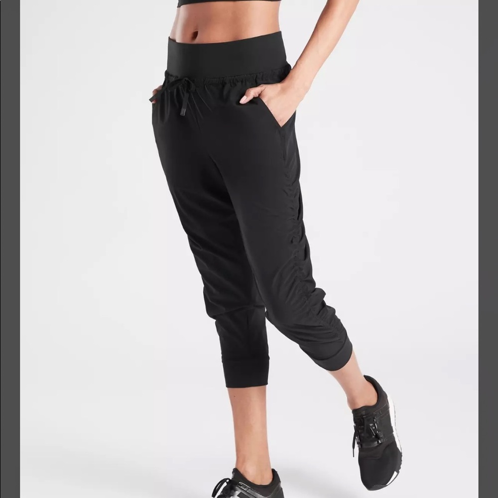 Athleta attitude pant bottoms - 2 pair lot